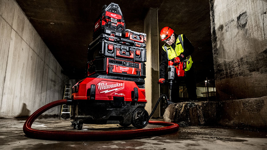 aspirateur sans fil M18 ONEF2VC34M Milwaukee Classe M aspirateur sans fil M18 ONEF2VC34M Milwaukee Classe M